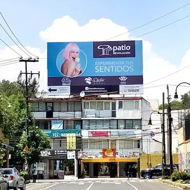foto de espectacular en azotea de campaña para PYMES