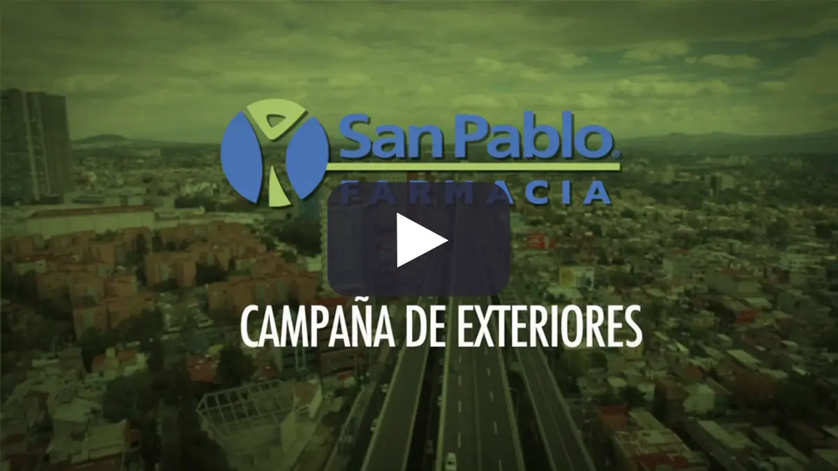 portada video FARMACIA SAN PABLO | CAMPAÑA DE EXTERIORES